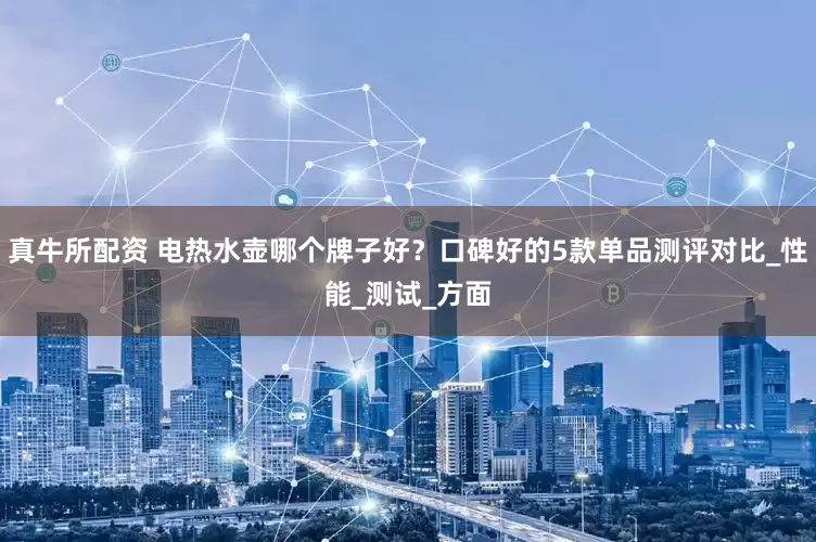 真牛所配资 电热水壶哪个牌子好？口碑好的5款单品测评对比_性能_测试_方面